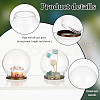 PandaHall Elite 8 Sets 2 Style Glass Dome Cover DJEW-PH0001-28-4