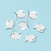 201 Stainless Steel Charms STAS-L234-059A-S-1