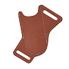 Cowhide Folding Knife Protective Case FIND-WH0126-259B-1
