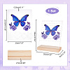 Transparent Acrylic Earring Displays NDIS-WH0015-01D-2