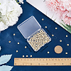 CREATCABIN 200Pcs Brass Spacer Beads KK-CN0002-74-3