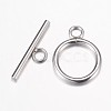 304 Stainless Steel Toggle Clasps STAS-P100-07P-1