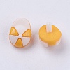 Acrylic Shank Buttons BUTT-E049-12-2