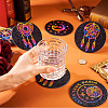 DIY Diamond Painting Cup Mat Kits DIY-TAC0023-27-8