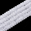 Synthetic Crackle Quartz Beads Strands X-G-S285-08-1