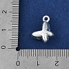 Spray Painted Alloy Pendants PALLOY-D029-11S-RS-3