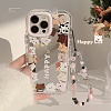 Cat Mirrored Axrylic Mobile Phone Cover PW-WG472D8-06-2