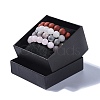Natural Gemstone Beads Stretch Bracelets BJEW-JB04171-3
