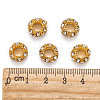 Alloy Rhinestone European Beads X-CPDL-H997-3-4