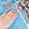 Beebeecraft 60Pcs 6 Style 304 Stainless Steel & Brass Earring Findings DIY-BBC0001-79-3