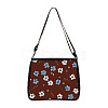 Flower Printed Polyester Shoulder Bags PW-WG4B978-08-1