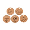 100Pcs Kraft Paper Thank You Printed Gift Tags CDIS-H007-06-2