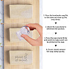 Clear Acrylic Soap Stamps DIY-WH0446-009-3