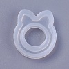Transparent DIY Ring Silicone Molds DIY-WH0128-07A-2