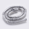 Electroplated Non-magnetic Synthetic Hematite Bead Strand G-E495-08B-2