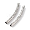 Non-Tarnish 304 Stainless Steel Tube Beads STAS-K259-13P-3