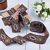 Ethnic Style Polyester Embroidery Ribbons OCOR-WH0078-103-4