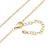 Brass Chain Necklacess X-KK-P205-01G-3
