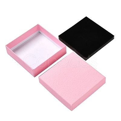 Square Cardboard Necklace Box X1-CBOX-Q038-02D-1