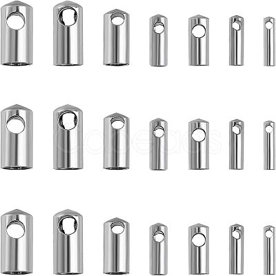 Unicraftale 304 Stainless Steel Cord Ends STAS-UN0009-47P-1