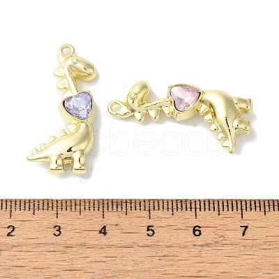 Rack Plating Alloy Pendants FIND-I039-035G-1