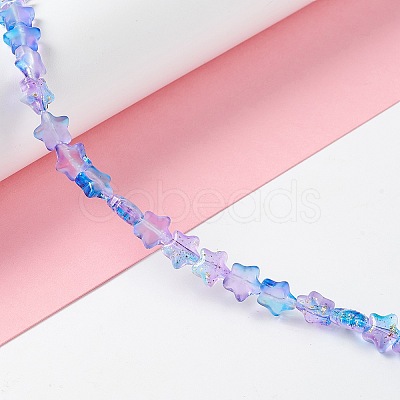 Transparent Glass Beads GLAA-F112-04A-1