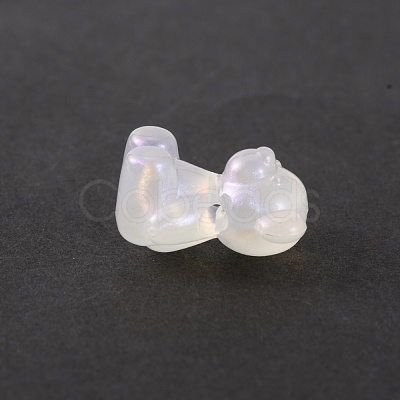 Transparent Acrylic Beads MACR-WH0007-32B-1