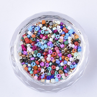 Glass Cylinder Beads SEED-Q036-01A-D33-1