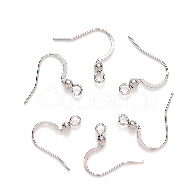 Tarnish Resistant 304 Stainless Steel French Earring Hooks X-STAS-S111-004-1