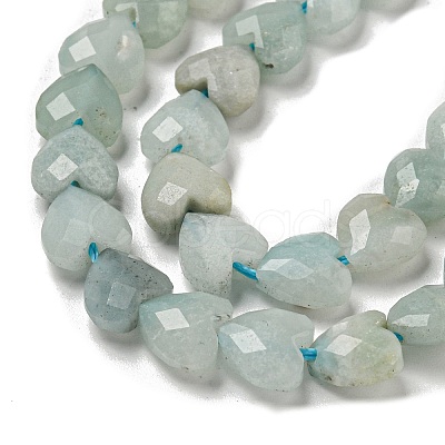 Natural Flower Amazonite Beads Strands G-P544-E13-01-1