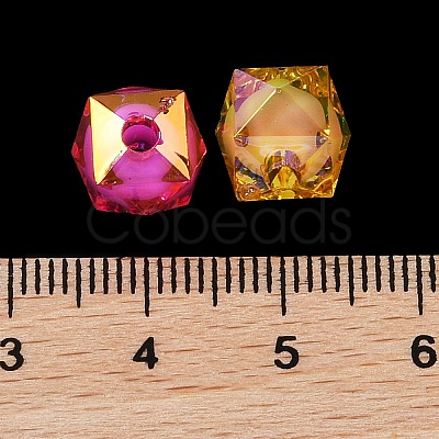 Opaque Acrylic Beads MACR-K358-10B-1