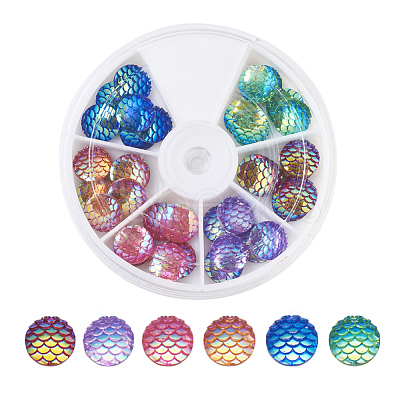 Resin Cabochons CRES-JP0001-02-1