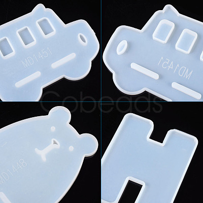 Cartoon Mobile Phone Holder Silicone Molds Sets DIY-TA0008-85-1