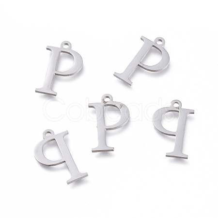 Non-Tarnish 304 Stainless Steel Charms STAS-L263-15P-1