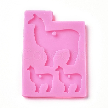 Pendant Silhouette Silicone Molds DIY-WH0152-63-1