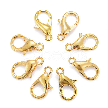 Zinc Alloy Lobster Claw Clasps E102-NFG-1