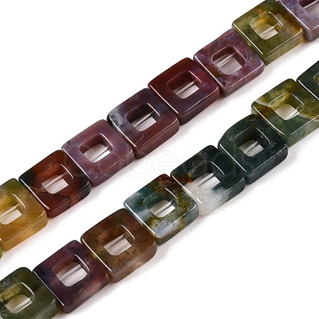 Natural Indian Agate Beads Strands G-N342-102D-1