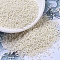 MIYUKI Round Rocailles Beads, Japanese Seed Beads, 11/0, (RR2021) Matte Opaque Cream, 2x1.3mm, Hole: 0.8mm, about 1111pcs/10g