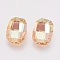 K9 Glass Rhinestone Pendants, Imitation Austrian Crystal, Faceted, Rectangle, Sun, 18.5~19x14x8mm, Hole: 1.6mm