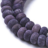 Natural Map Stone Beads Strands G-F668-11-B01-3