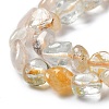 Natural Topaz Beads Strands G-I351-A10-4