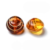 Imitation Amber Transparent Acrylic Beads MACR-D071-02E-4