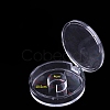 Round Plastic Single Bracelet Display Case PW-WG85095-05-1