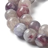 Natural Plum Blossom Tourmaline Beads Strands G-I355-01B-03-3