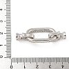 Rack Plating Brass Micro Pave Clear Cubic Zirconia Fold Over Clasps KK-A234-021B-P-2