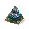 Orgonite Pyramid Resin Display Decorations DJEW-I017-01F-1