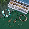   900Pcs 18 Styles Tibetan Style Alloy Spacer Beads Sets TIBEB-PH0005-12-5