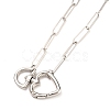 304 Stainless Steel Pendant Necklaces NJEW-JN03140-02-1