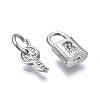 Rack Plating Alloy Charms Set MPDL-N039-072P-2