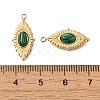 Natural Malachite Pendants STAS-C111-59G-3